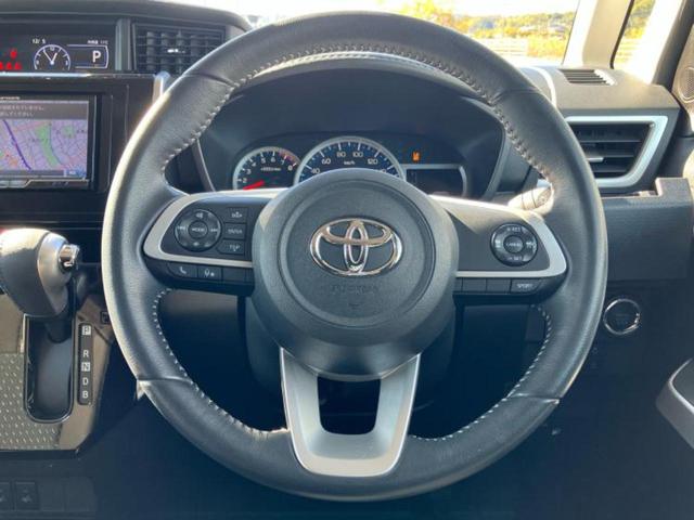 ルーミー カスタムG-T 新品タイヤ/社外 SDナビ/衝突安全装置/両側電動スライドドア/車線逸脱防止支援システム/ヘッドランプ LED/ETC/EBD付ABS/横滑り防止装置/アイドリングストップ/ワンセグTV ワンオーナー(13枚目)