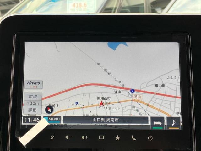 スペーシアギア ４ＷＤハイブリッドＸＺ　保証書／純正　９インチ　メモリーナビ／デュアルカメラブレーキサポート（スズキ）／両側電動スライドドア／シートヒーター　前席／全方位モニター／車線逸脱防止支援システム　全周囲カメラ　登録／届出済未使用車（10枚目）