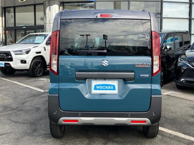 スペーシアギア ４ＷＤハイブリッドＸＺ　保証書／純正　９インチ　メモリーナビ／デュアルカメラブレーキサポート（スズキ）／両側電動スライドドア／シートヒーター　前席／全方位モニター／車線逸脱防止支援システム　全周囲カメラ　登録／届出済未使用車（50枚目）