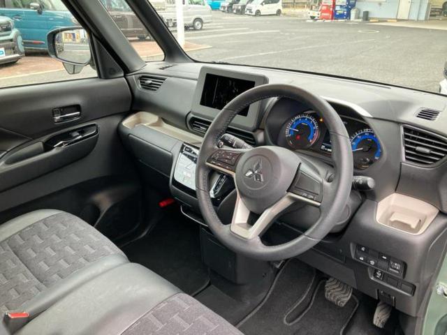 デリカミニ Ｇ　保証書／イーアシスト（ミツビシ）／電動スライドドア／シートヒーター　前席／マルチアラウンドモニター／車線逸脱防止支援システム／ヘッドランプ　ＬＥＤ／ＥＢＤ付ＡＢＳ／横滑り防止装置　衝突被害軽減システム（4枚目）