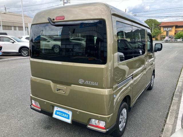 アトレー ４ＷＤ　ＲＳ　新品タイヤ／ディスプレイオーディオ９インチ／スマートアシスト（トヨタ・ダイハツ）／両側電動スライドドア／車線逸脱防止支援システム／パーキングアシスト　バックガイド　衝突被害軽減システム　バックカメラ（3枚目）