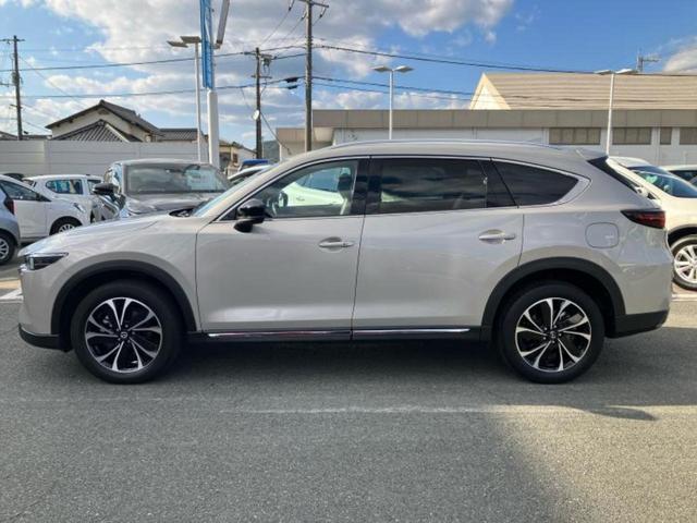 CX-8 4WD25Sグランドジャーニー サンルーフ/BOSE/保証書/ディスプレイオーディオ+ナビ/衝突安全装置/シートヒーター/全方位モニター/車線逸脱防止支援システム/シート ハーフレザー/電動バックドア 衝突被害軽減システム 4WD(2枚目)