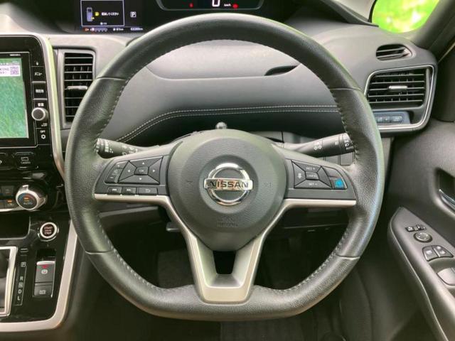 セレナ ハイウェイスターＶセレクション２　保証書／純正　９インチ　ＳＤナビ／フリップダウンモニター／インテリジェントルームミラー／衝突安全装置／両側電動スライドドア／アラウンドビューモニター／車線逸脱防止支援システム／プロパイロット　禁煙車（16枚目）