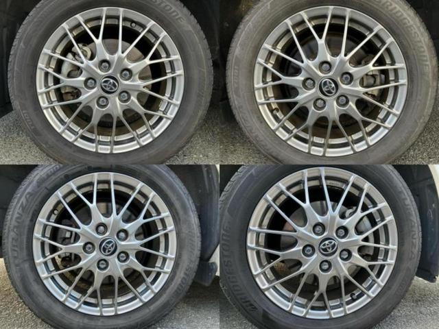 ヴォクシー ハイブリッドＶ　新品タイヤ／保証書／純正　９インチ　ＳＤナビ／フリップダウンモニター　純正　１１インチ／トヨタセーフティセンス／両側電動スライドドア／シートヒーター　前席／車線逸脱防止支援システム　バックカメラ（56枚目）