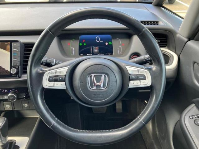 フィット eHEVホーム 新品タイヤ/保証書/純正 9インチ メモリーナビ/ホンダセンシング/車線逸脱防止支援システム/ドライブレコーダー 前後/ヘッドランプ LED/USBジャック/Bluetooth接続/ETC DVD再生(12枚目)