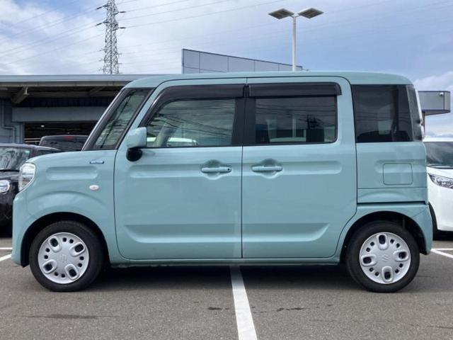 スペーシア ハイブリッドG 新品タイヤ/保証書/セーフティサポート(スズキ)/車線逸脱防止支援システム/EBD付ABS/横滑り防止装置/アイドリングストップ/エアバッグ サイド/衝突安全ボディ/エンジンスタートボタン(2枚目)