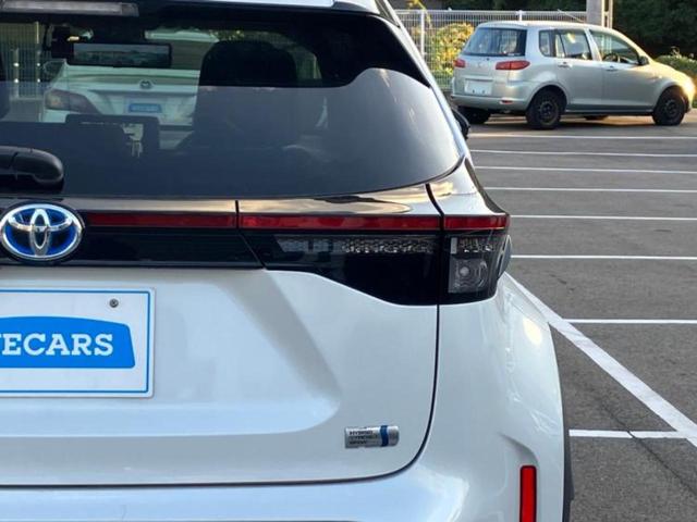 ヤリスクロス ハイブリッドZ 新品タイヤ/保証書/ディスプレイオーディオ8インチ/トヨタセーフティセンス/シートヒーター 前席/パノラミックビューモニター/車線逸脱防止支援システム/電動バックドア/ドライブレコーダー 社外 TV(41枚目)