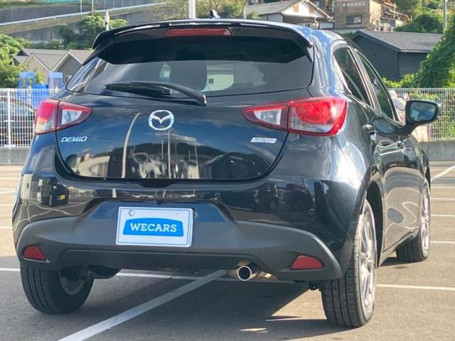 デミオ 15Sツーリング 保証書/純正 SDナビ/衝突安全装置/シートヒーター/車線逸脱防止支援システム/ヘッドランプ LED/ETC/EBD付ABS/横滑り防止装置/アイドリングストップ/フルセグTV/エアバッグ 運転席(3枚目)