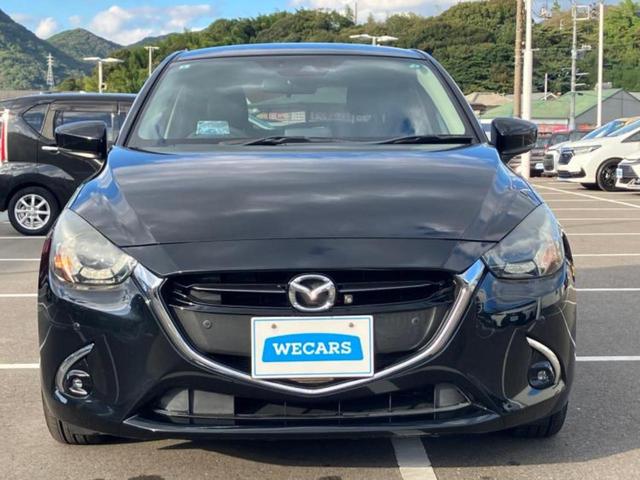 デミオ 15Sツーリング 保証書/純正 SDナビ/衝突安全装置/シートヒーター/車線逸脱防止支援システム/ヘッドランプ LED/ETC/EBD付ABS/横滑り防止装置/アイドリングストップ/フルセグTV/エアバッグ 運転席(32枚目)