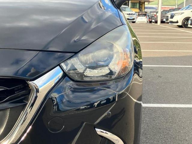 デミオ 15Sツーリング 保証書/純正 SDナビ/衝突安全装置/シートヒーター/車線逸脱防止支援システム/ヘッドランプ LED/ETC/EBD付ABS/横滑り防止装置/アイドリングストップ/フルセグTV/エアバッグ 運転席(38枚目)