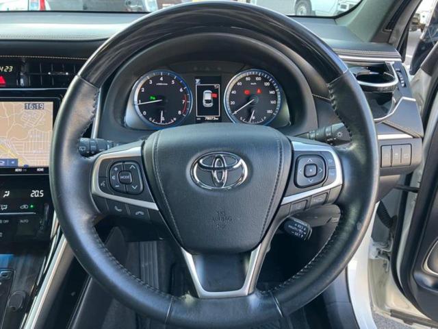 ハリアー プレミアム パノラマルーフ/TRDエアロ/保証書/純正 9インチ SDナビ/衝突安全装置/車線逸脱防止支援システム/シート ハーフレザー/電動バックドア/ヘッドランプ LED/Bluetooth接続/ETC(9枚目)