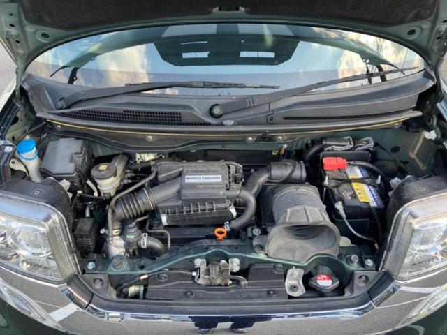 Ｎ－ＢＯＸカスタム ターボＳＳブラックスタイルパッケージ　新品タイヤ／社外　ＳＤナビ／シティーブレーキアクティブシステム（ホンダ）／両側電動スライドドア／シートヒーター　前席／シート　ハーフレザー／ドライブレコーダー　社外／ヘッドランプ　ＨＩＤ　ターボ（35枚目）