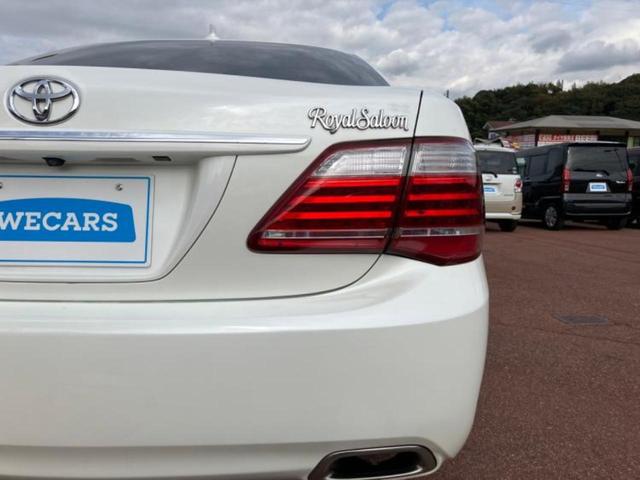 クラウン ロイヤルサルーンプレミアムエディション 保証書/ヘッドランプ HID/ETC/EBD付ABS/横滑り防止装置/クルーズコントロール/バックモニター/フルセグTV/DVD/エアバッグ 運転席/エアバッグ 助手席/エアバッグ サイド 電動シート(41枚目)