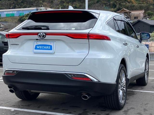 ハリアー Ｚ　保証書／純正　ＳＤナビ／デジタルインナーミラー／衝突安全装置／全方位モニター／車線逸脱防止支援システム／シート　ハーフレザー／電動バックドア／ヘッドランプ　ＬＥＤ／Ｂｌｕｅｔｏｏｔｈ接続　全周囲カメラ（3枚目）