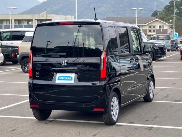 N-BOX ヒョウジュン 保証書/ホンダセンシング/電動スライドドア/ヘッドランプ LED/アイドリングストップ/禁煙車/アルミホイール 純正 14インチ/エンジンスタートボタン/Hondaスマートキー/オートエアコン(3枚目)