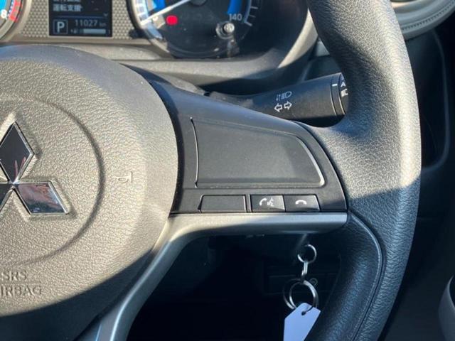 eKワゴン M 保証書/イーアシスト(ミツビシ)/シートヒーター 前席/車線逸脱防止支援システム/USBジャック/EBD付ABS/横滑り防止装置/アイドリングストップ/禁煙車/衝突安全ボディ/キーレスエントリー(11枚目)