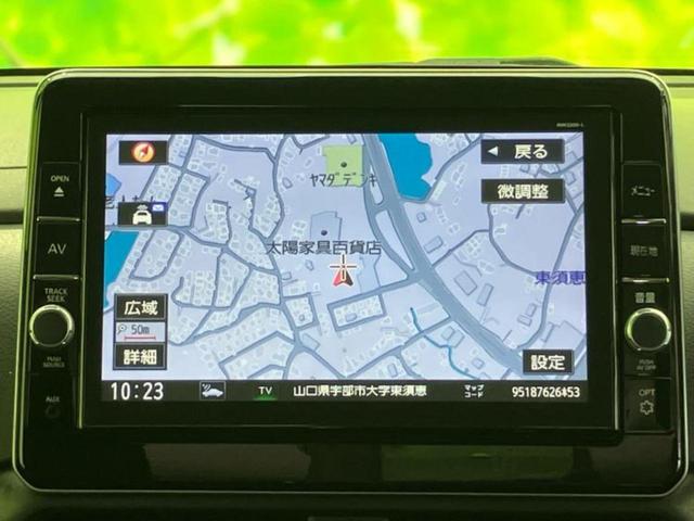 ルークス ハイウェイスターＸ　新品タイヤ／保証書／純正　９インチ　メモリーナビ／エマージェンシーブレーキ／ハンズフリー両側電動スライドドア／アラウンドビューモニター／車線逸脱防止支援システム　衝突被害軽減システム　全周囲カメラ（10枚目）