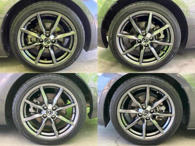 ロードスターRF VS 新品タイヤ/保証書/純正 SDナビ/シートヒーター 前席/車線逸脱防止支援システム/シート フルレザー/ヘッドランプ LED/USBジャック/Bluetooth接続/ETC/EBD付ABS 革シート(42枚目)