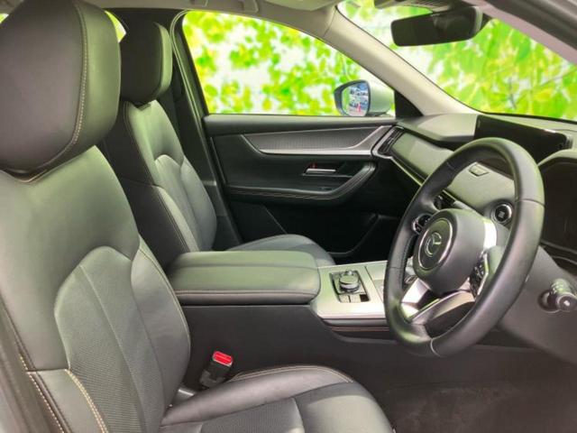 ＣＸ－６０ ＸＤ　Ｌパッケージ　新品タイヤ／保証書／純正　ＳＤナビ／衝突安全装置／シートヒーター／全方位モニター／車線逸脱防止支援システム／シート　フルレザー／電動バックドア／ヘッドランプ　ＬＥＤ／ＥＴＣ／ＥＢＤ付ＡＢＳ　革シート（4枚目）