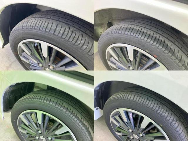 スペーシアカスタム ハイブリッドXSターボ 新品タイヤ/保証書/純正 9インチ SDナビ/セーフティサポート(スズキ)/両側電動スライドドア/シートヒーター 運転席/全方位モニター用カメラ/車線逸脱防止支援システム/シート ハーフレザー ターボ(50枚目)