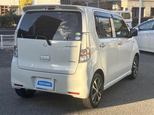 ワゴンR 20シュウネンキネンシャ 新品タイヤ/保証書/レーダーブレーキサポート(スズキ)/シートヒーター/ドライブレコーダー 社外/ヘッドランプ HID/ETC/EBD付ABS/横滑り防止装置/アイドリングストップ ワンオーナー(3枚目)