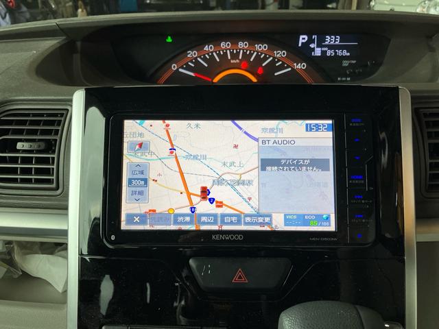 タント Ｘ　ＳＡＩＩ　ＥＴＣ　スマートキー　オートライト　ベンチシート　左側電動スライドドア　ナビ　Ｂｌｕｅｔｏｏｔｈ接続　フルセグ　アイドリングストップ　アルミホイール（7枚目）