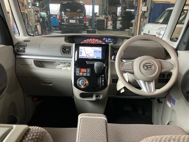 タント Ｘ　ＳＡＩＩ　ＥＴＣ　スマートキー　オートライト　ベンチシート　左側電動スライドドア　ナビ　Ｂｌｕｅｔｏｏｔｈ接続　フルセグ　アイドリングストップ　アルミホイール（18枚目）