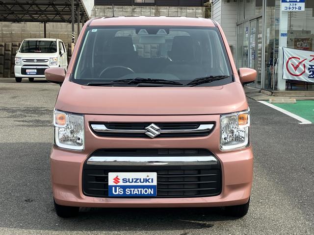 ワゴンR FX 4型 オーディオレス プッシュスタート オートライト プッシュスタート シートヒーター オートエアコン 衝突被害軽減システム 横滑り防止機能 衝突安全ボディ 盗難防止システム オーディオレス(2枚目)