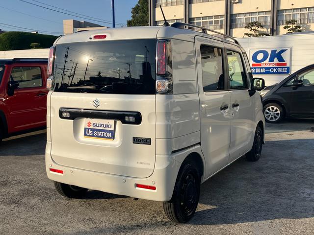 スペーシアベース XF 2型 商用車 全方位カメラ オーディオレス 全方位カメラ オーディオレス オートライト 右側電動スライドドア プッシュスタート シートヒーター オートエアコン 禁煙車 衝突被害軽減システム アイドリングストップ 横滑り防止機能 衝突安全ボディ(8枚目)