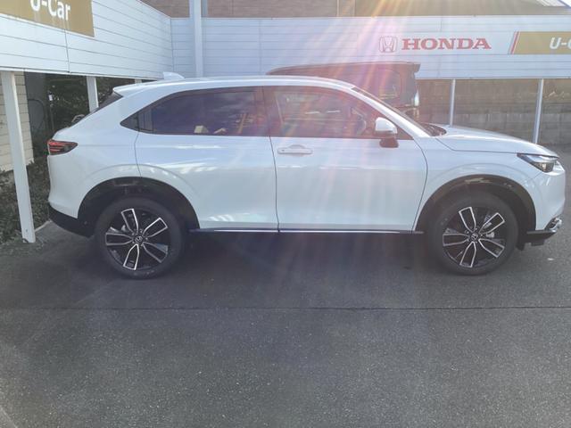 ヴェゼル e:HEV Z LDA 衝突回避支援ブレーキ機能 スマキ Pトランク フルオートエアコン オートLED エアバッグ 両席エアバック パワーウィンドウ LEDランプ ソナー クルーズC キーレスエントリー シートヒータ(30枚目)