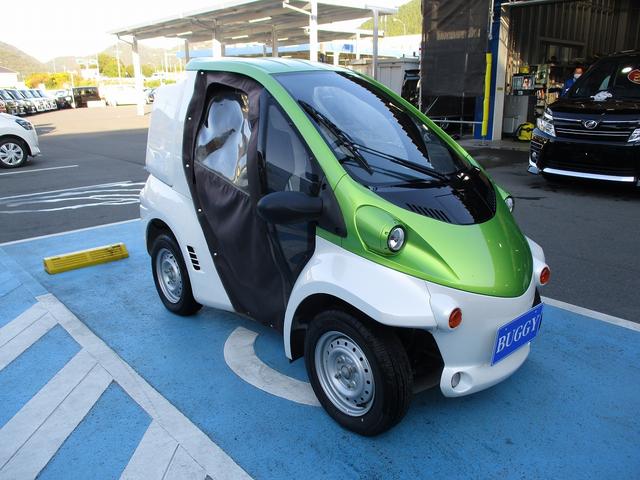 トヨタ 他 日本 コムス 電気自動車 走行３６４４ｋｍ 一人乗り デリバリータイプ キャンバスドア 充電ケーブル 49 8万円 平成30年 18年 山口県 中古車 価格 Com