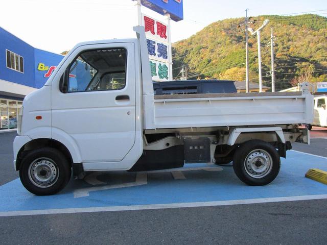 ダンプ 6か月保証 ダンプ パートタイム4WD 5速ミッション マニュアルエアコン パワステ 運転席エアバッグ フロアマット ラジオ(3枚目)