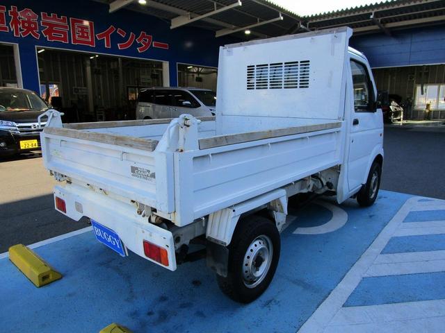 ダンプ 6か月保証 ダンプ パートタイム4WD 5速ミッション マニュアルエアコン パワステ 運転席エアバッグ フロアマット ラジオ(5枚目)