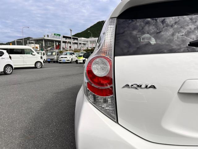 アクア Ｇ　６か月保証　ワンオーナー　禁煙車　ナビ　バックカメラ　Ｂｌｕｅｔｏｏｔｈ接続　ＥＴＣ　プッシュ式スタート　ステアリングスイッチ　オートライト　電動格納式ドアミラー　衝突安全ボディ　ＡＢＳ（37枚目）
