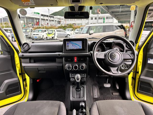 ジムニー XL 1年保証 ワンオーナー 禁煙車 セーフティサポート パートタイム4WD 純正ナビ Bluetooth接続 バックカメラ ETC オートライト 電動格納式ドアミラー 盗難防止システム(9枚目)