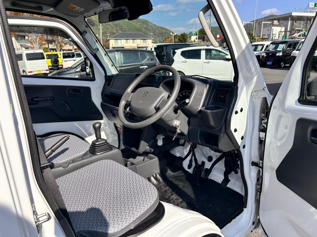 キャリイトラック KCエアコン・パワステ 1年保証 ワンオーナー 禁煙車 走行15684Km 5速ミッション ドライブレコーダー フロントフォグランプ アッパーメンバーガード エアバッグ(8枚目)