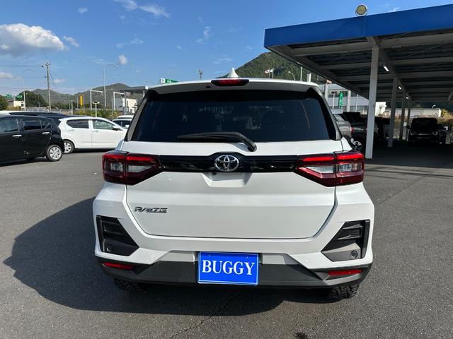 ライズ Ｇ　当社１年保証　純正ナビ　全方位カメラ　ドライブレコーダー　ＴＯＹＯオープンカントリータイヤ　ワンオーナー　スマートキー　ＬＥＤヘッドライト　オートライト　電動格納ドアミラー　ビルトインＥＴＣ　ＡＢＳ（5枚目）