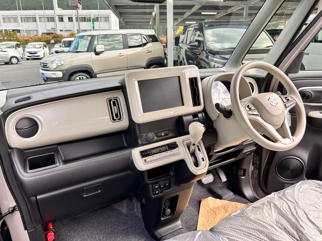 ワゴンRスマイル ハイブリッドX クリームコーデ 新車保証 走行4Km 衝突回避支援システム 両側電動スライド アダプティブクルーズコントロール 車線維持支援機能 電動パーキングブレーキ 360°プレミアムUVアンドIRカットガラス(16枚目)