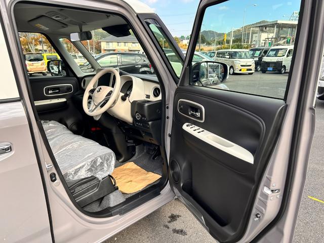 ワゴンRスマイル ハイブリッドX クリームコーデ 新車保証 走行4Km 衝突回避支援システム 両側電動スライド アダプティブクルーズコントロール 車線維持支援機能 電動パーキングブレーキ 360°プレミアムUVアンドIRカットガラス(27枚目)