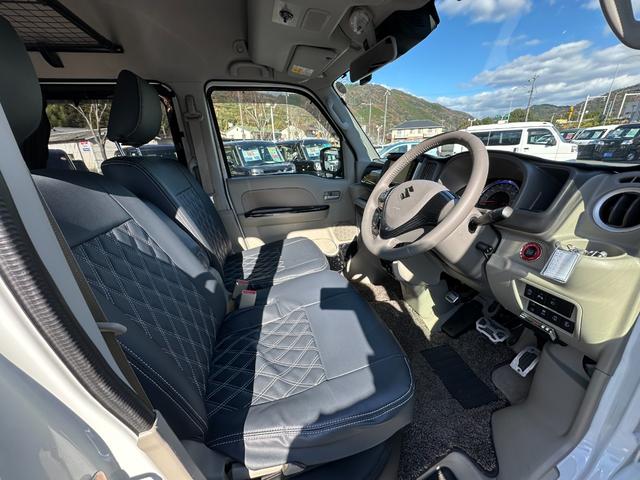 エブリイワゴン PZターボスペシャル 1年保証 ターボ リフトアップ 走行13392Km 衝突被害軽減システム 前後ドライブレコーダー ナビ バックカメラ Bluetooth接続 ETC HIDヘッドライト 両側電動スライドドア(13枚目)