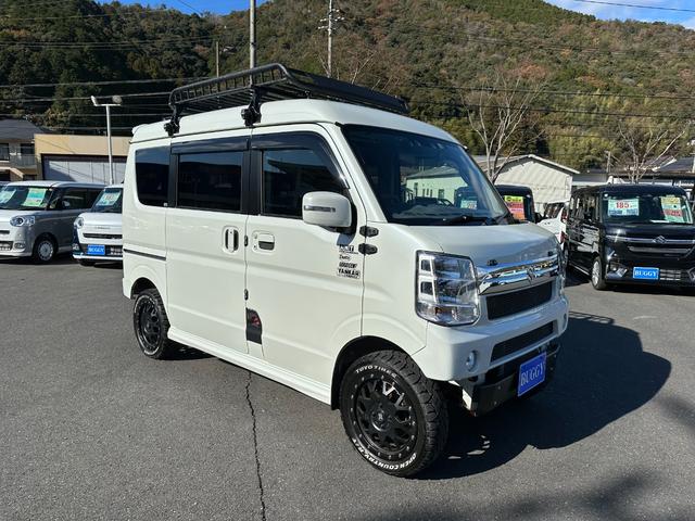 エブリイワゴン PZターボスペシャル 1年保証 ターボ リフトアップ 走行13392Km 衝突被害軽減システム 前後ドライブレコーダー ナビ バックカメラ Bluetooth接続 ETC HIDヘッドライト 両側電動スライドドア(15枚目)