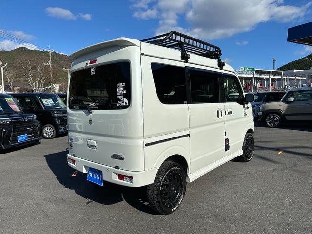 エブリイワゴン PZターボスペシャル 1年保証 ターボ リフトアップ 走行13392Km 衝突被害軽減システム 前後ドライブレコーダー ナビ バックカメラ Bluetooth接続 ETC HIDヘッドライト 両側電動スライドドア(16枚目)