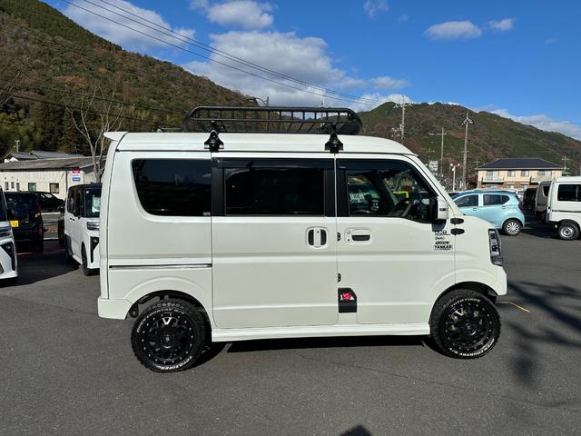 エブリイワゴン PZターボスペシャル 1年保証 ターボ リフトアップ 走行13392Km 衝突被害軽減システム 前後ドライブレコーダー ナビ バックカメラ Bluetooth接続 ETC HIDヘッドライト 両側電動スライドドア(22枚目)