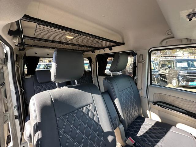 エブリイワゴン PZターボスペシャル 1年保証 ターボ リフトアップ 走行13392Km 衝突被害軽減システム 前後ドライブレコーダー ナビ バックカメラ Bluetooth接続 ETC HIDヘッドライト 両側電動スライドドア(25枚目)