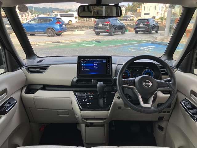 ルークス 660 X 元社用車 9インチナビ ETC アラモニ 前後衝突軽減ブレーキ ワンオーナー車 禁煙 車線逸脱防止 ETC スマートキー 定期点検記録簿 キーフリー i-stop フルオートエアコン パワーウインドウ LED 盗難防止 Wエアバック(4枚目)