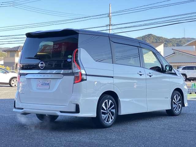 セレナ ワンオーナー・社外ナビ・プロパイロット・スマートルームミラー　サイドエアバッグ　アラウンドビュ－　１オナ　アルミ　衝突被害軽減　ＬＤＰ　エアバッグ　両側オートスライドドア　ＬＥＤライト　インテリジェントキー　禁煙　点検記録簿　メモリーナビ　アイドリングストップ（2枚目）