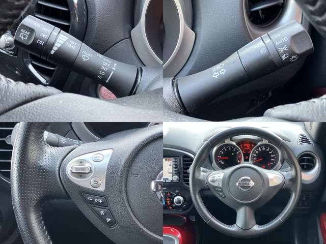 ジューク ４ＷＤ　ワンオーナー・ＨＤＤナビ・ＥＴＣ・バックカメラ　ＥＴＣ車載器　ＨＤＤナビ　禁煙　盗難防止システム　インテリジェントキー　アルミホイール　Ｂカメ　エアコン　記録簿　キーレス　ワンセグ　ナビＴＶ　Ｗエアバック　エアバッグ　ＡＢＳ　パワーステアリング（8枚目）