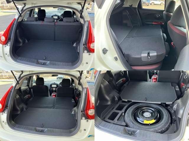 ジューク ４ＷＤ　ワンオーナー・ＨＤＤナビ・ＥＴＣ・バックカメラ　ＥＴＣ車載器　ＨＤＤナビ　禁煙　盗難防止システム　インテリジェントキー　アルミホイール　Ｂカメ　エアコン　記録簿　キーレス　ワンセグ　ナビＴＶ　Ｗエアバック　エアバッグ　ＡＢＳ　パワーステアリング（11枚目）