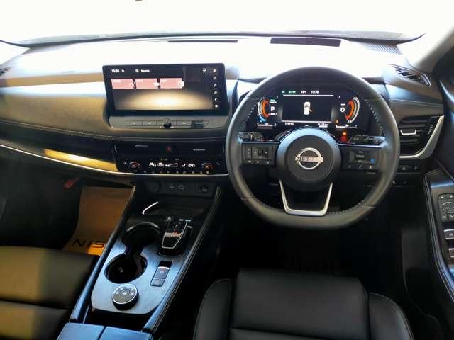 エクストレイル 1.5 G e-4ORCE 4WD 試乗車 1オーナー パークアシスト 禁煙 寒冷地仕様 LEDヘッドランプ スマートキー レーダークルーズ LKA キーフリー ETC 4WD アルミホイール メモリーナビ 記録簿 バックカメラ ナビ(4枚目)