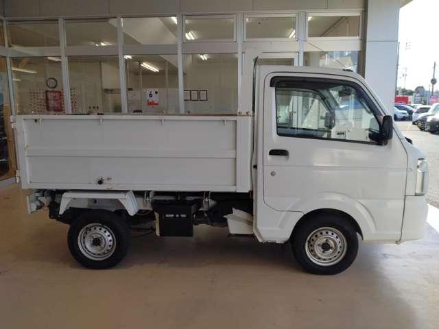 キャリイトラック ６６０　清掃ダンプ　１方開　マレル式ダンプ機構（7枚目）